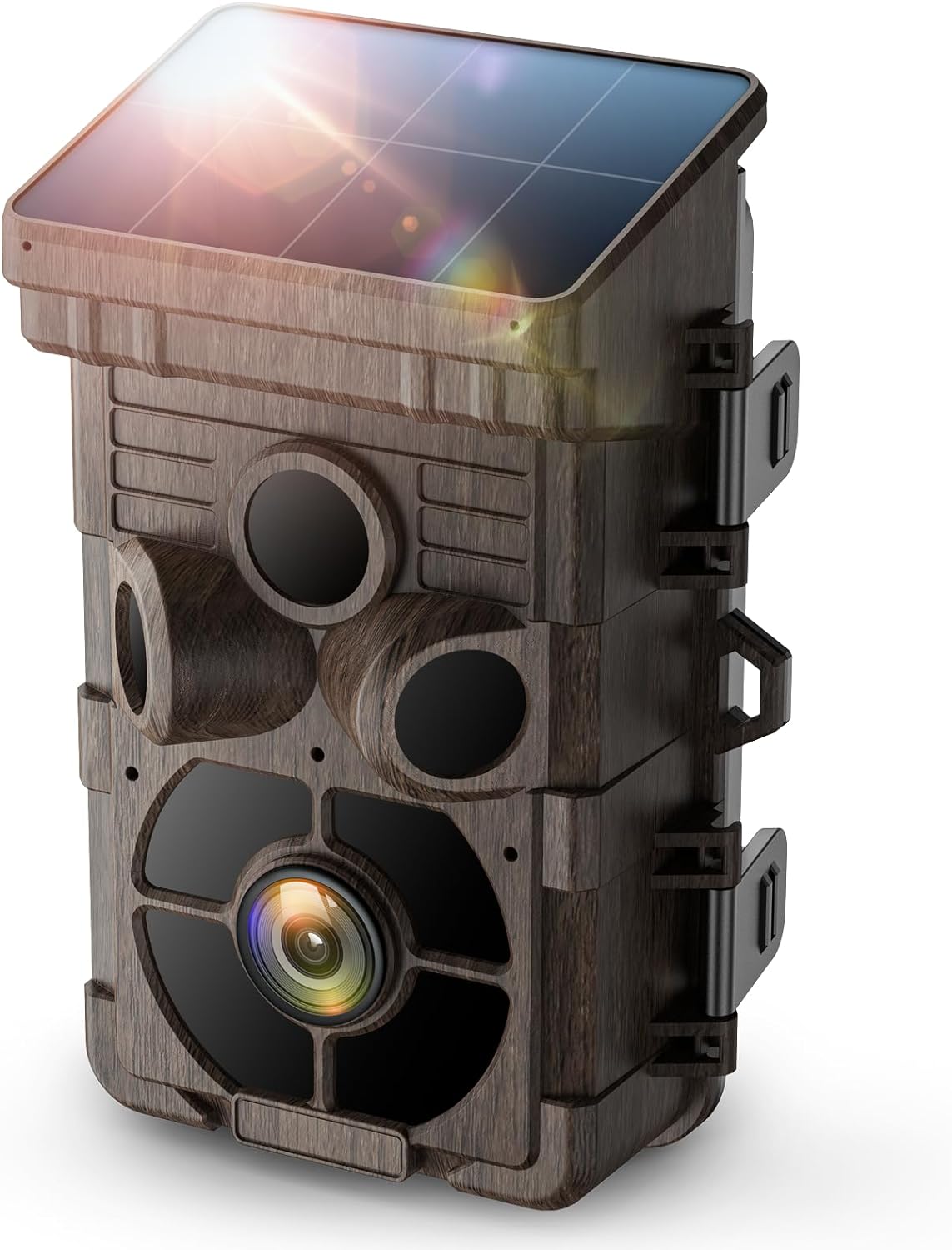 CAMPARK Trail Camera Solar Powered 24MP 1080P Game Camera with Night Vision Waterproof IP66