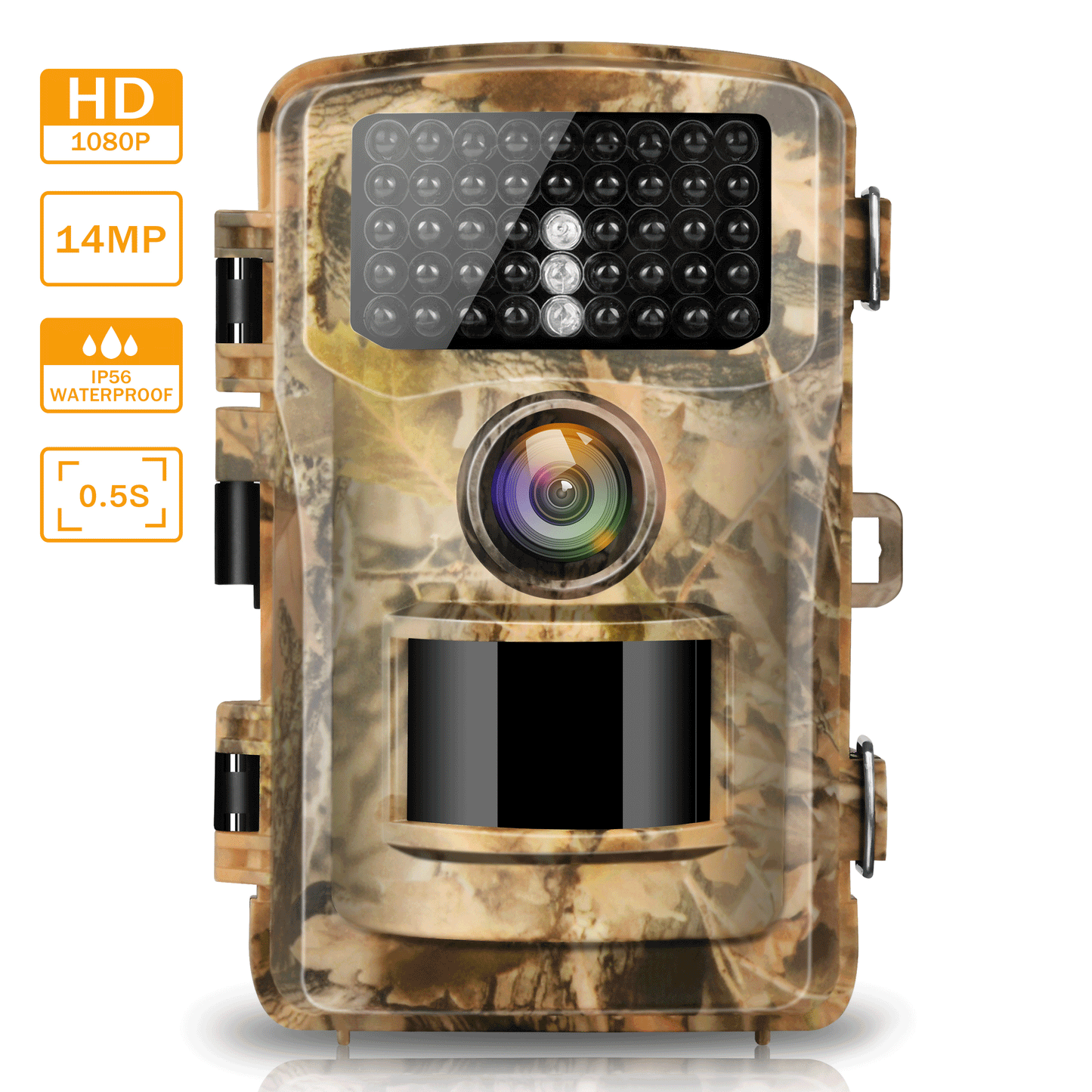 Campark 4K Trail Camera Hunting Game Camera 20MP 1080P PIR Night Vision Wildlife Surveillance LCD Digital Waterproof, Hunting Trail Monitors