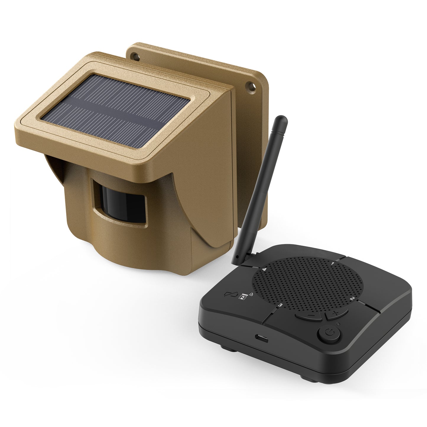 TOGUARD Solar Driveway Alarm Outdoor Security Alert System Waterproof 1/2 Mile Long Range