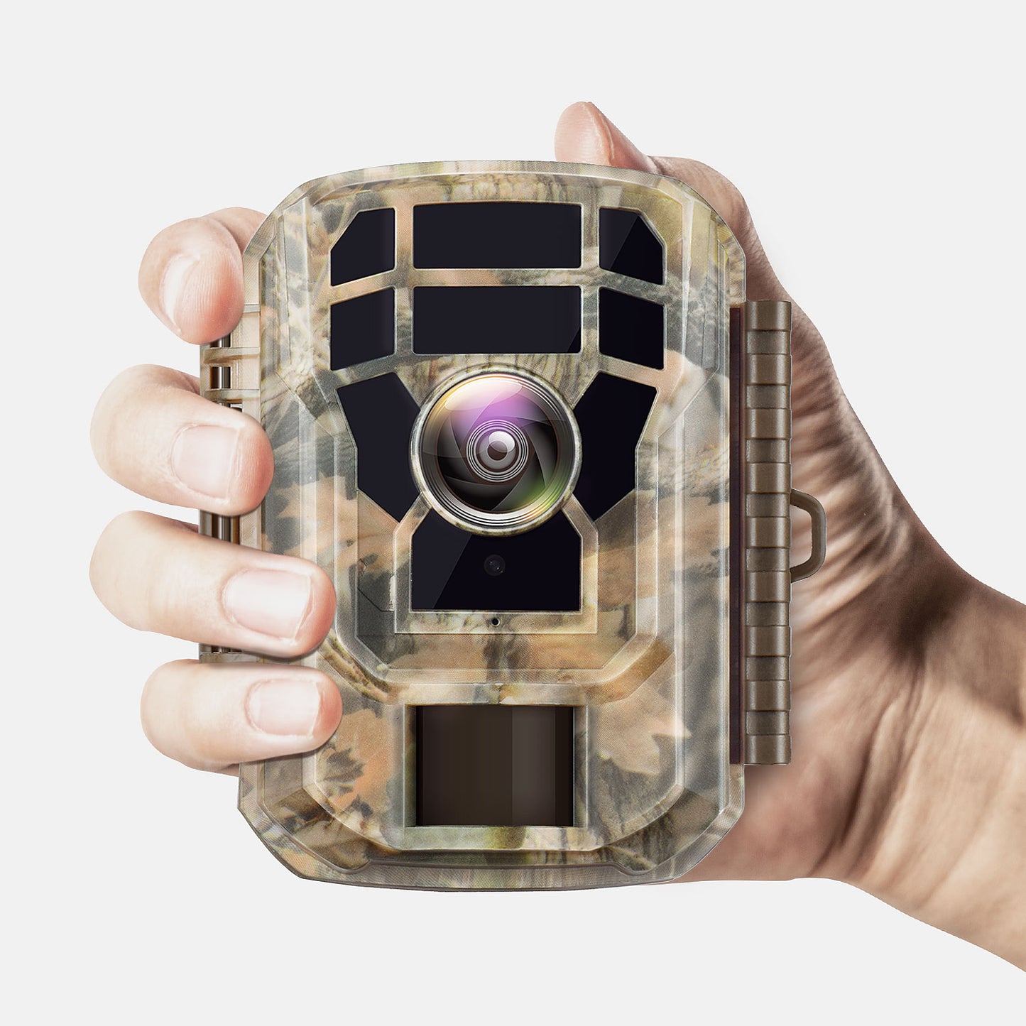 CAMPARK T20 Mini Trail Camera 20MP 1080P HD Deer Hunting Game Camera with Night Vision Motion Activated Waterproof,120°Wide-Angle 2" LCD Trail Cam