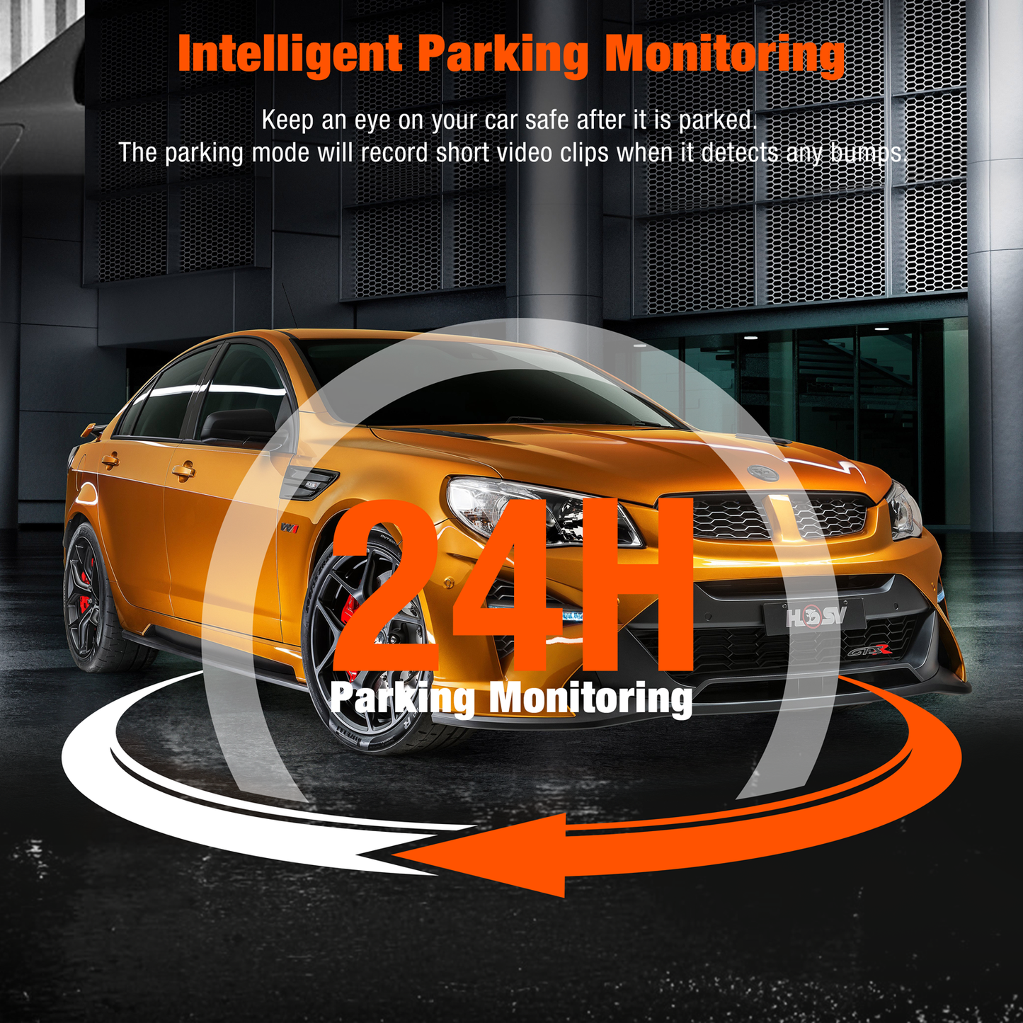 Caméra de tableau de bord avant arrière intérieure avec vision nocturne infrarouge Carte SD U3 64 Go, Caméra de tableau de bord TOGUARD pour voitures Taxi/Lyft/Uber Driver