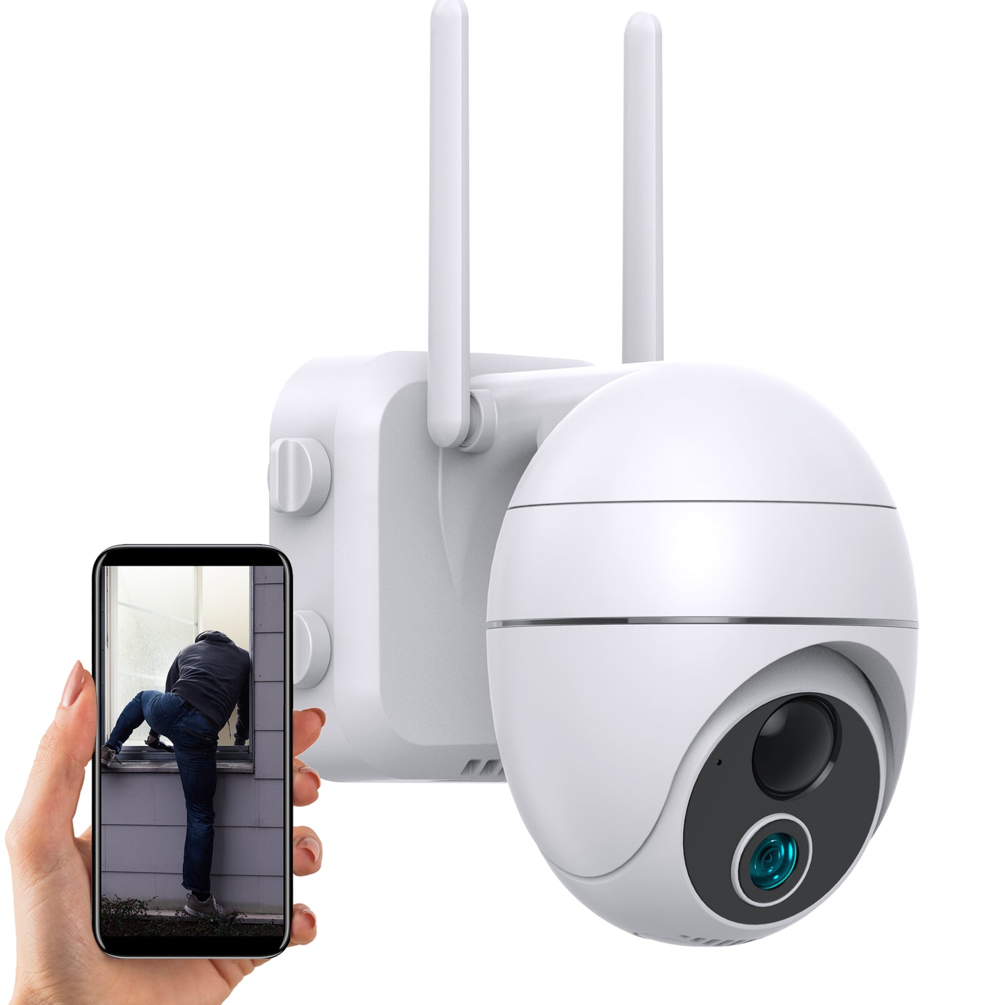 TOGUARD WiFi PTZ Security Cameras Wireless Outdoor