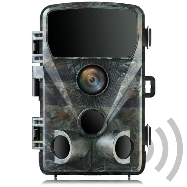 Caméra de surveillance TOGUARD 24MP 4K Lite Surveillance de la faune Jeu de chasse WiFi Bluetooth 120° PIR IP66
