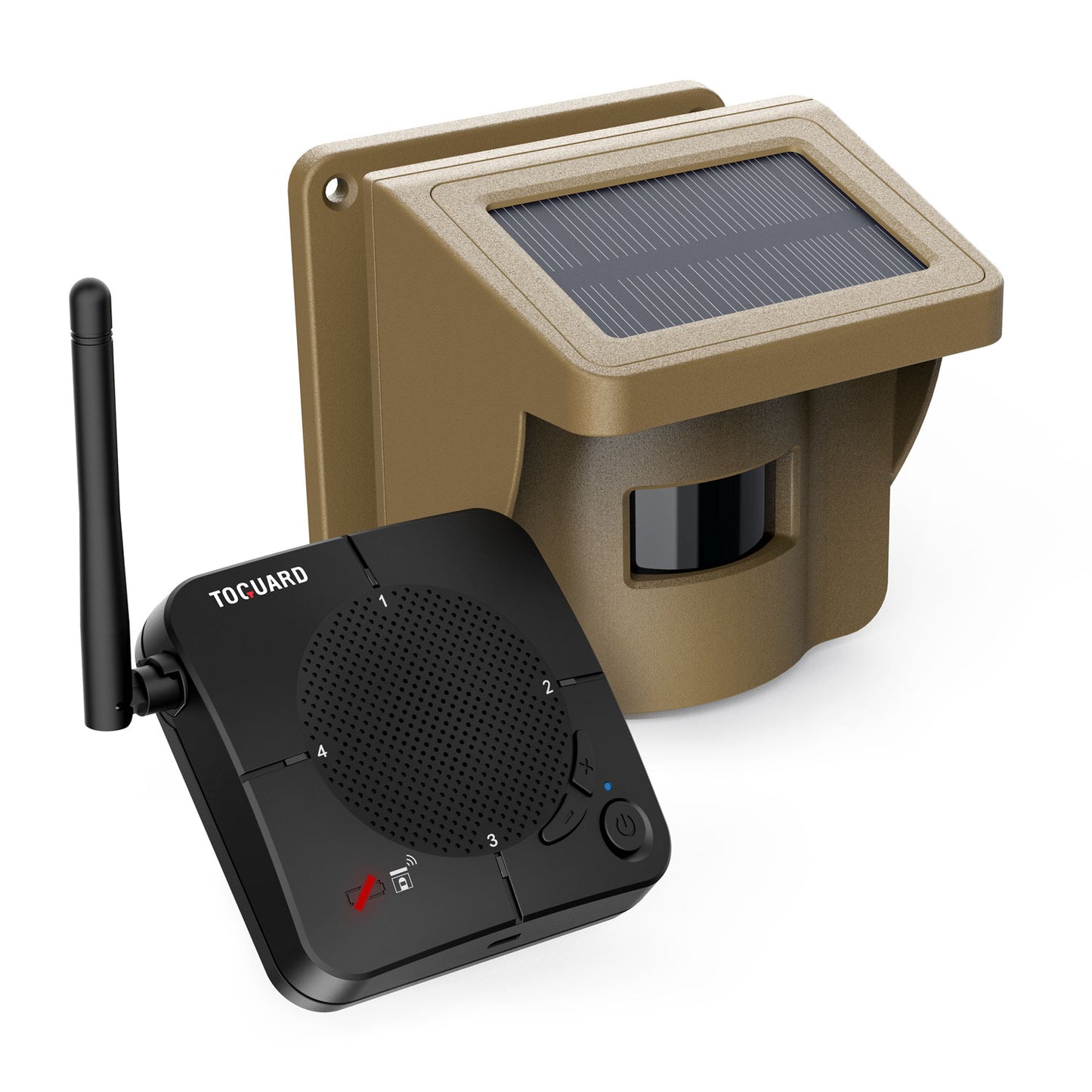 TOGUARD Solar Driveway Alarm Wireless