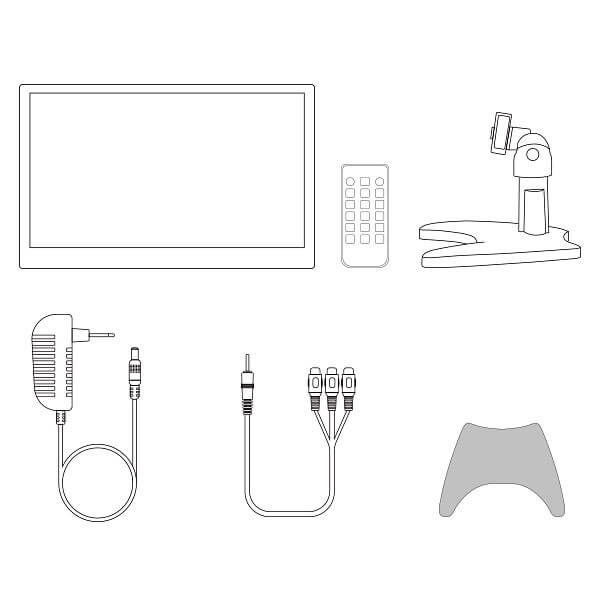 Moniteur portable Toguard D133 IPS 13,3 pouces écran HD pour caméra de sécurité PC