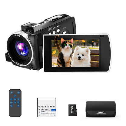 Campark AC22 4K 30FPS Video Camera 64MP Photo 3" 270° Screen Digital Camcorder for Vlogging Youtube