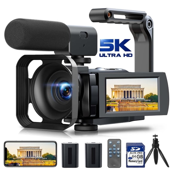 Campark AC12 5K 25FPS Video Camera 56MP Photo 3”Touch Screen Digital Camcorder (Copy)