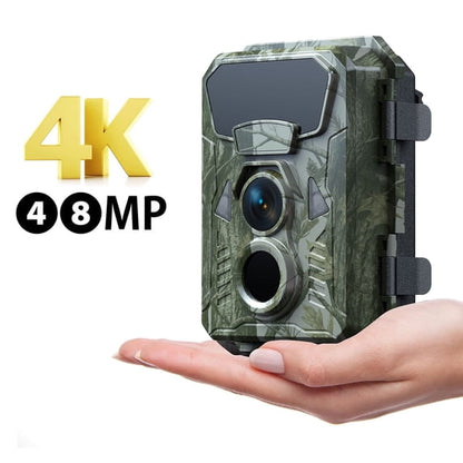 Campark Trail Camera 4K 48MP Hunting Game Camera with Infrared Night Vision Motion Activated Waterproof IP66 0.1s Trigger Time Lapse 2.0" LCD Trail Wildlife Cam