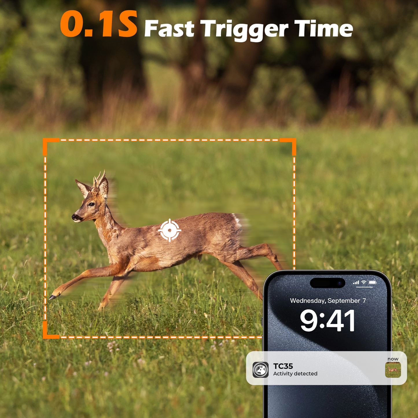 CAMPARK 4G LTE セルラー トレイル カメラは携帯電話に画像ビデオを送信します - ゲーム カメラ、SD カード付き、24MP 1080P ハンティング カメラ、ナイト ビジョン、モーション アクティベート、防水 IP66、野生動物の監視用